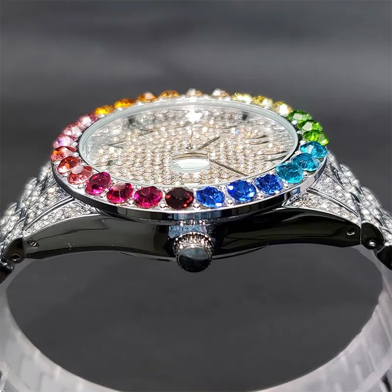 18k Gold Diamond Watch