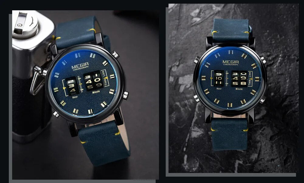 Drum Roller Watch