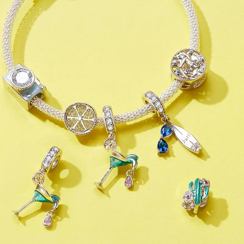 Charm-Anhänger für Jungen und Mädchen, passend für Armbänder