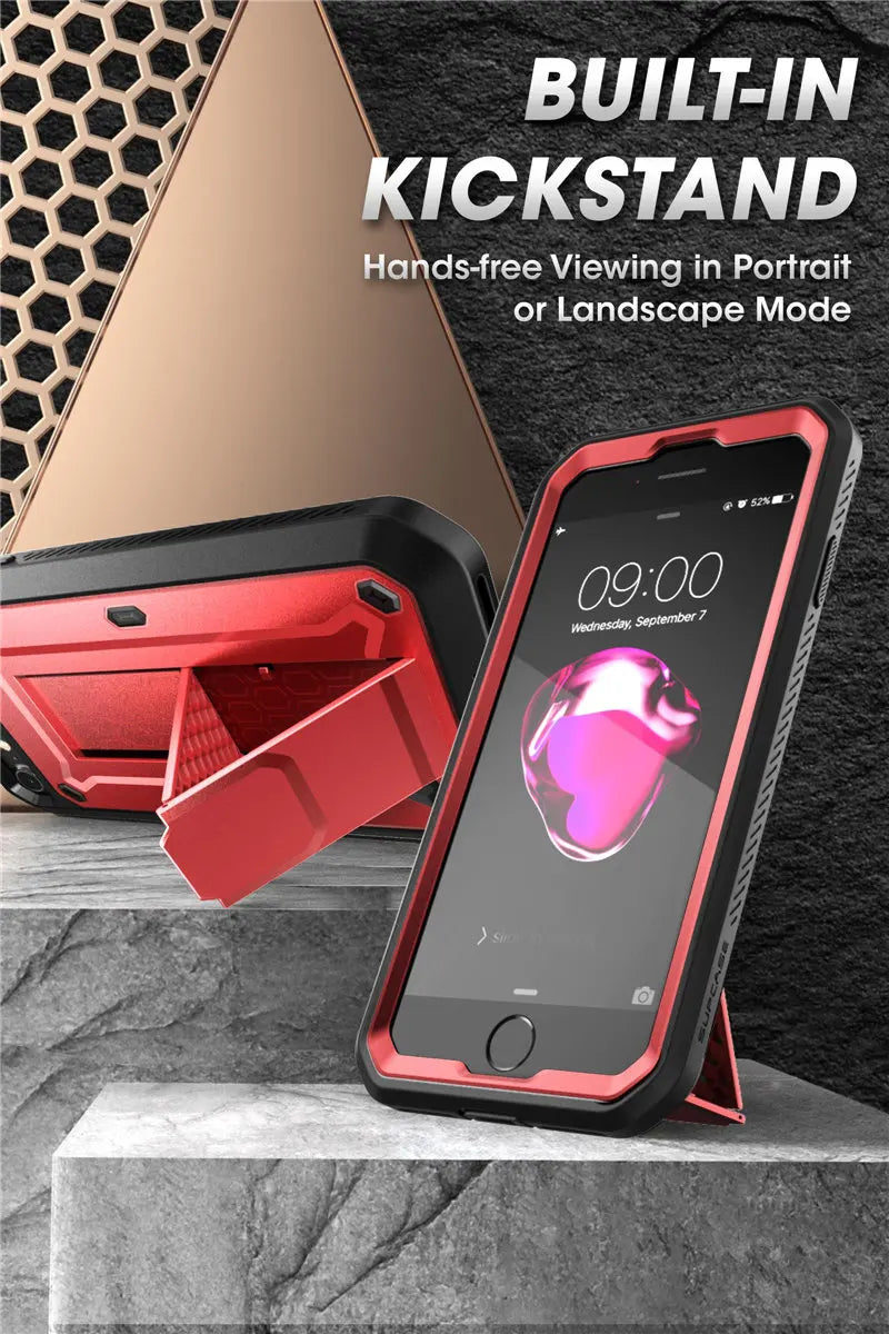 IPhone 7/8 Case Pro Rugged Holster Cover