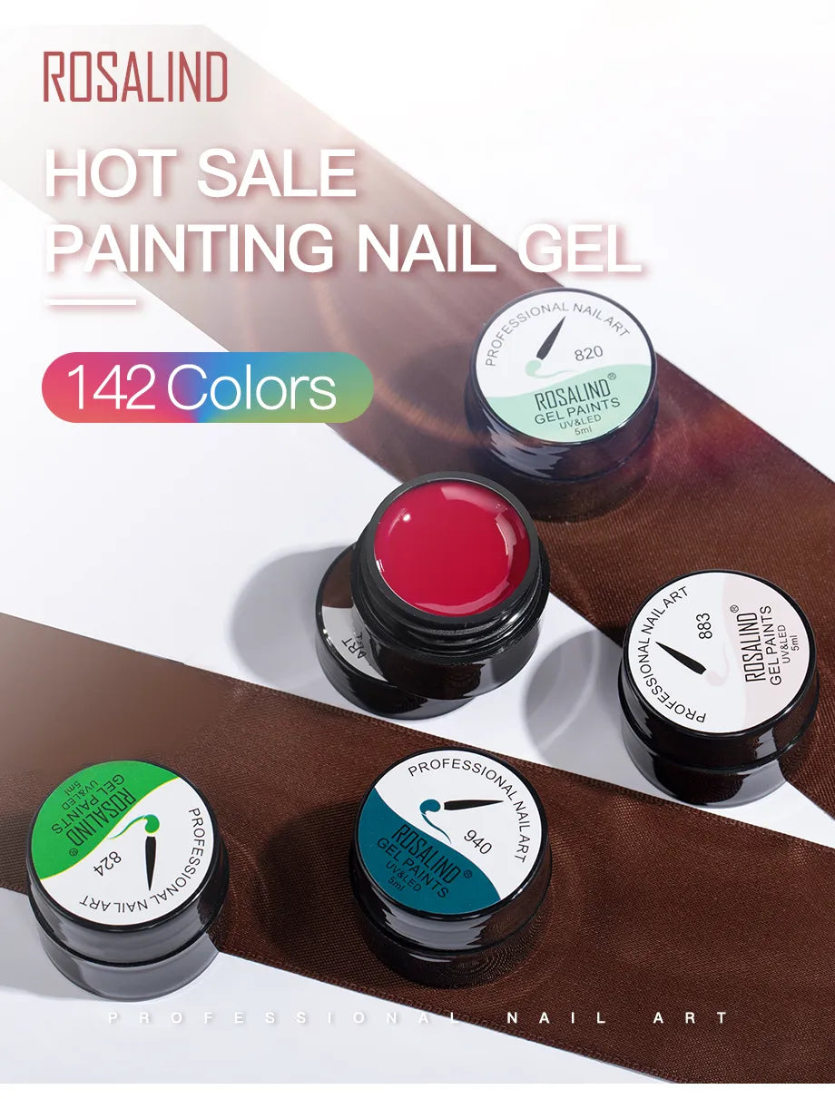 Juego de gel de uñas DIY para diseños de manicura creativos