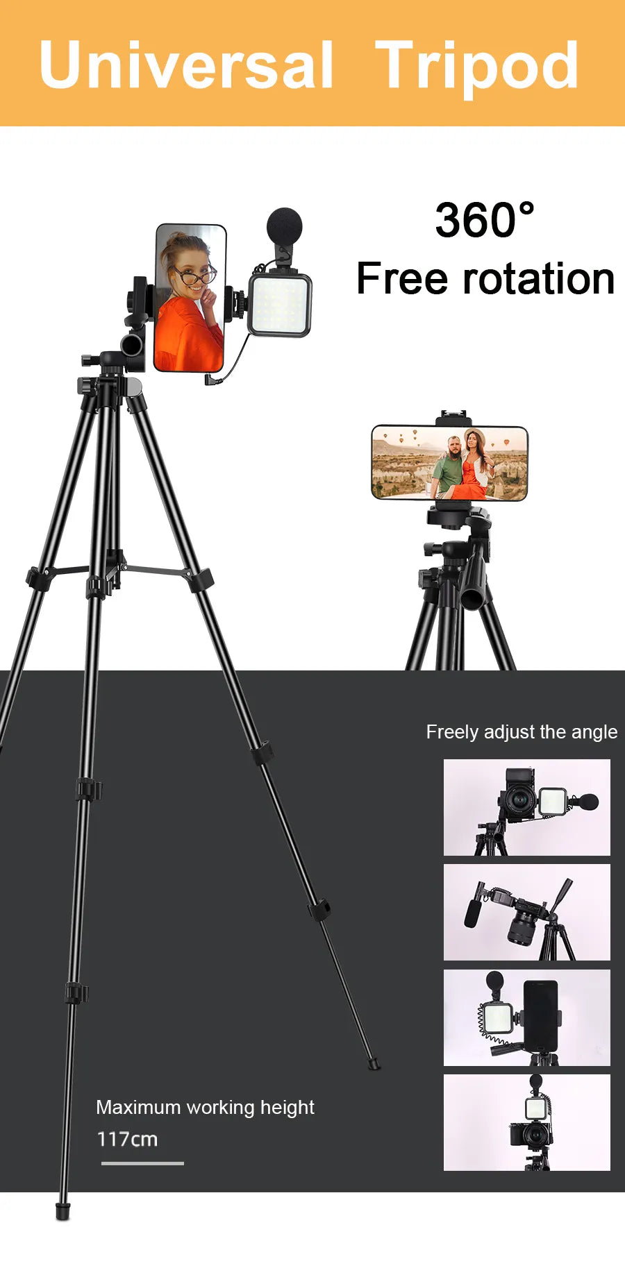 Smartphone Vlogging Kit Dslr Features