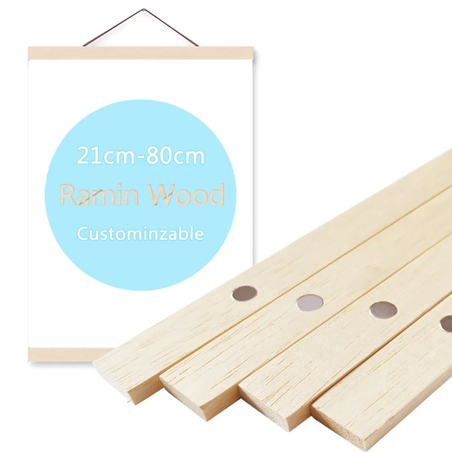 Magnetic Natural  Frame Poster Hanger
