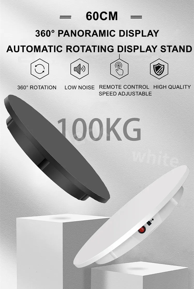Automatic Remote Control Rotating Display Stand
