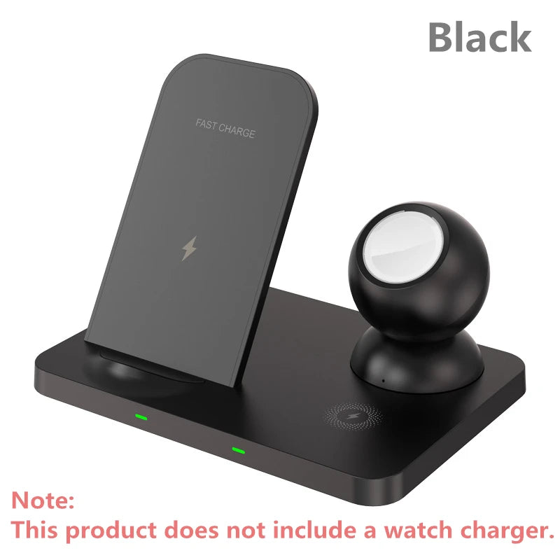 Drahtloser Ladeständer 3 in 1 Schnellladung für Apple