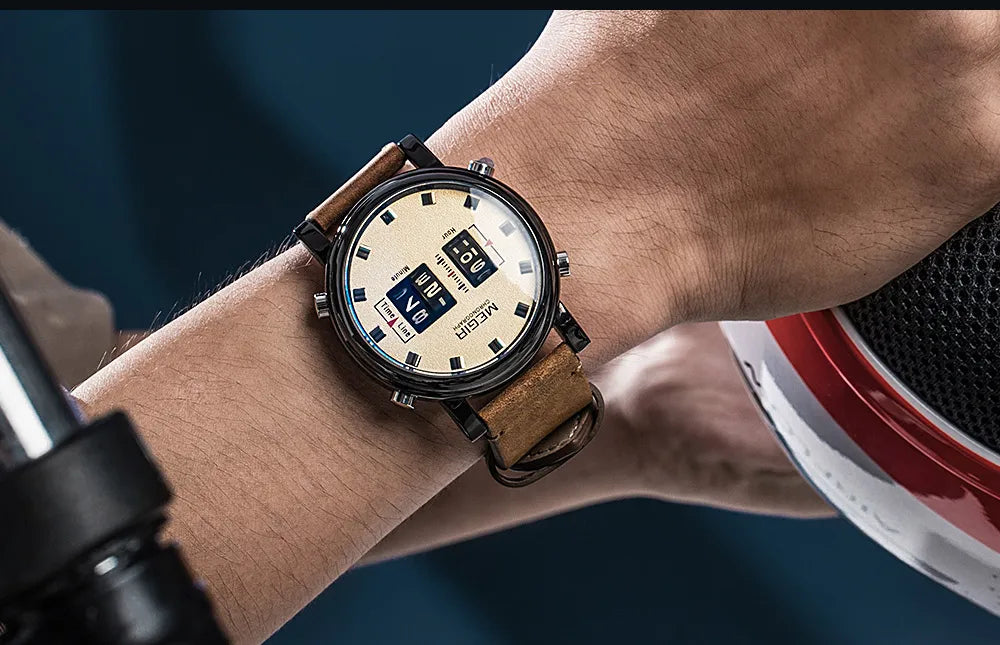 Drum Roller Watch