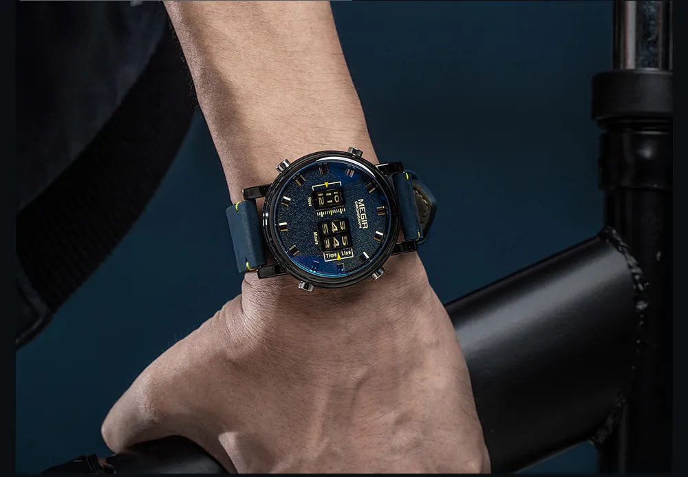 Drum Roller Watch