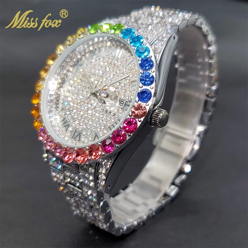 18k Gold Diamond Watch