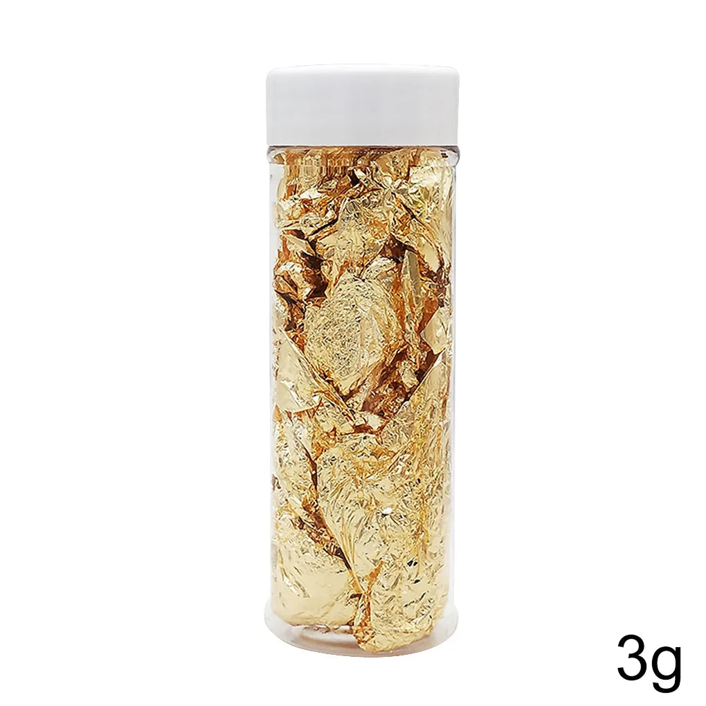 10g Gold Foil Jewelry Luxury Resin Decoration Paper