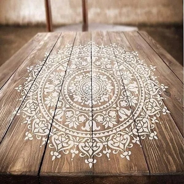 Multi-Use 30x30cm Stencil for Crafting