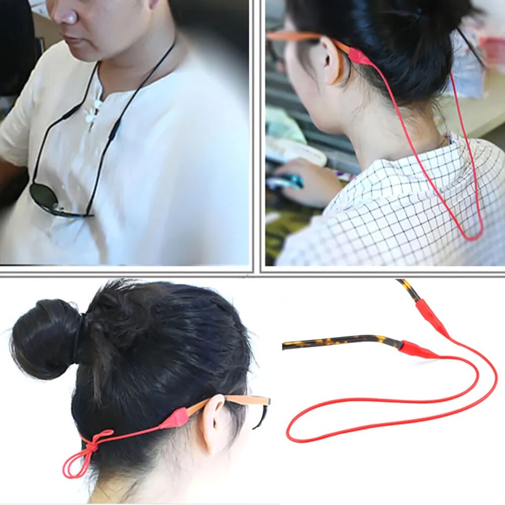 Adjustable Silicone Eyeglasses Straps