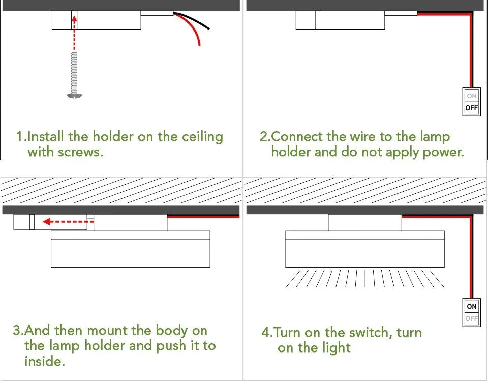 LED Ceiling Lamp in Various Wattages