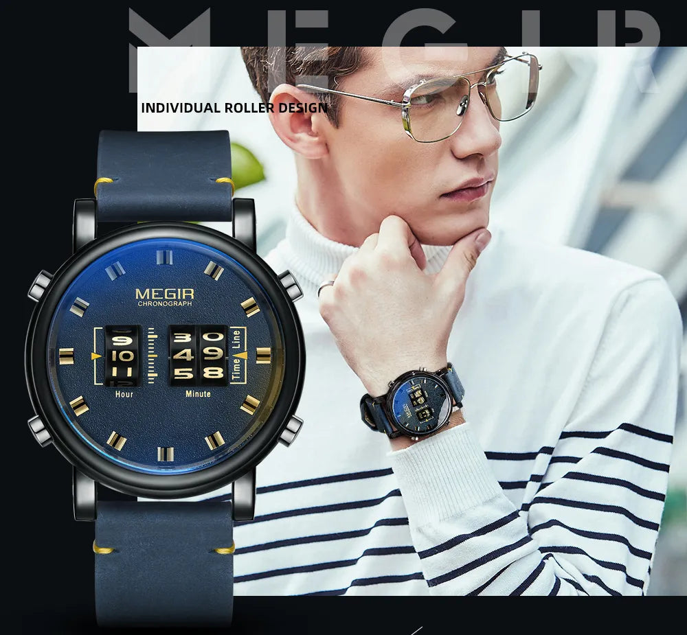 Drum Roller Watch