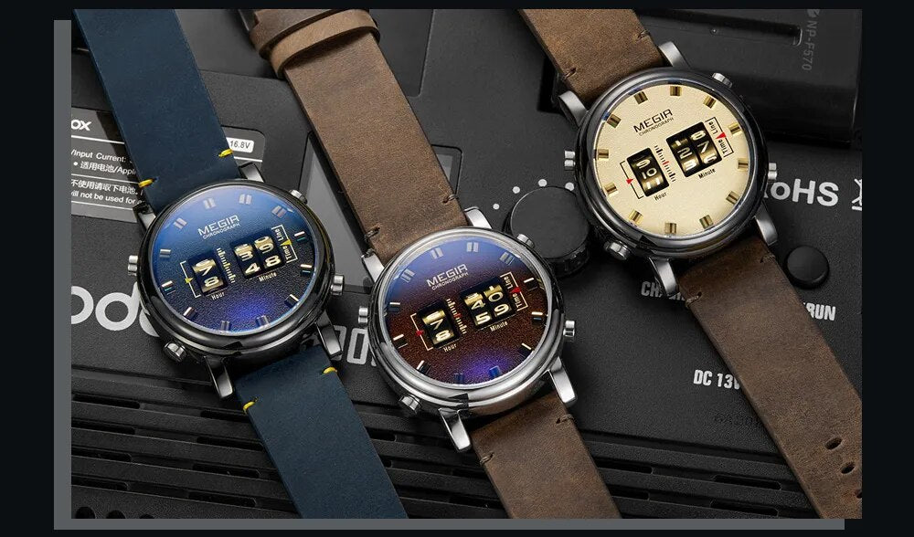 Drum Roller Watch