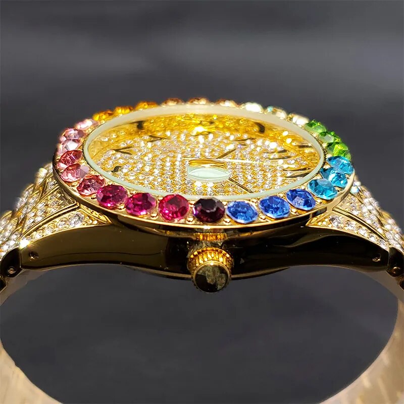 18k Gold Diamond Watch