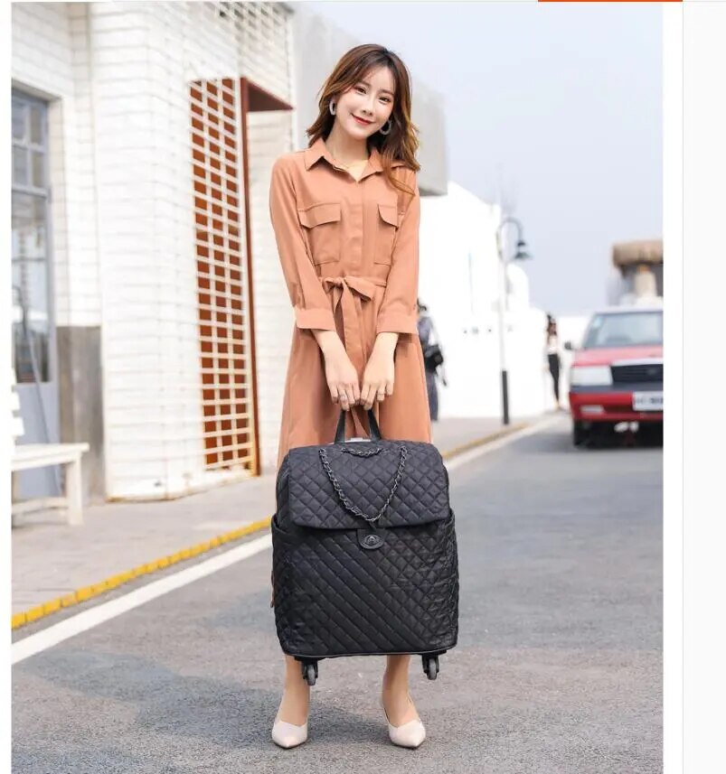 carry on Luggage bag Cabin travel Trolley