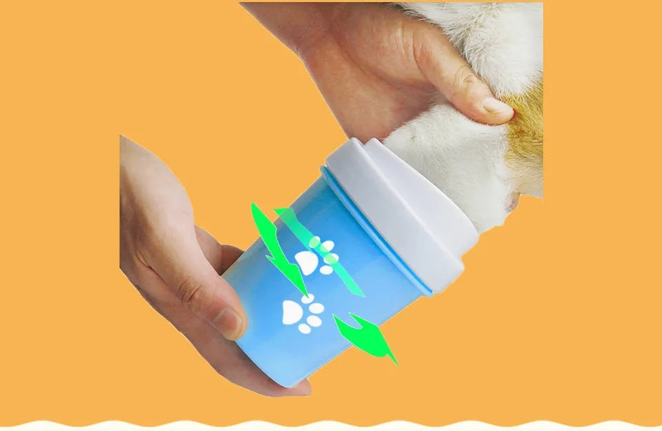 Portable Dog Paw Cleaner Easy Foot Wash for Pets