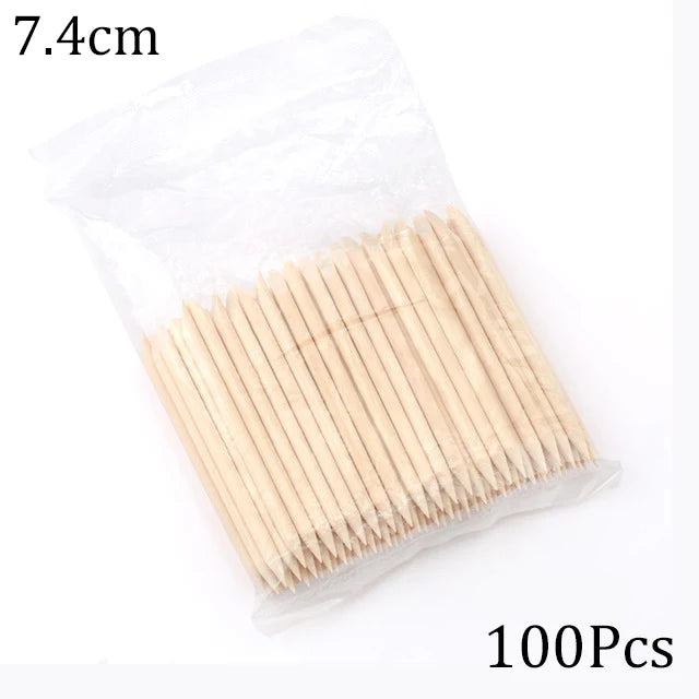 Wooden Cuticle Pusher Remover