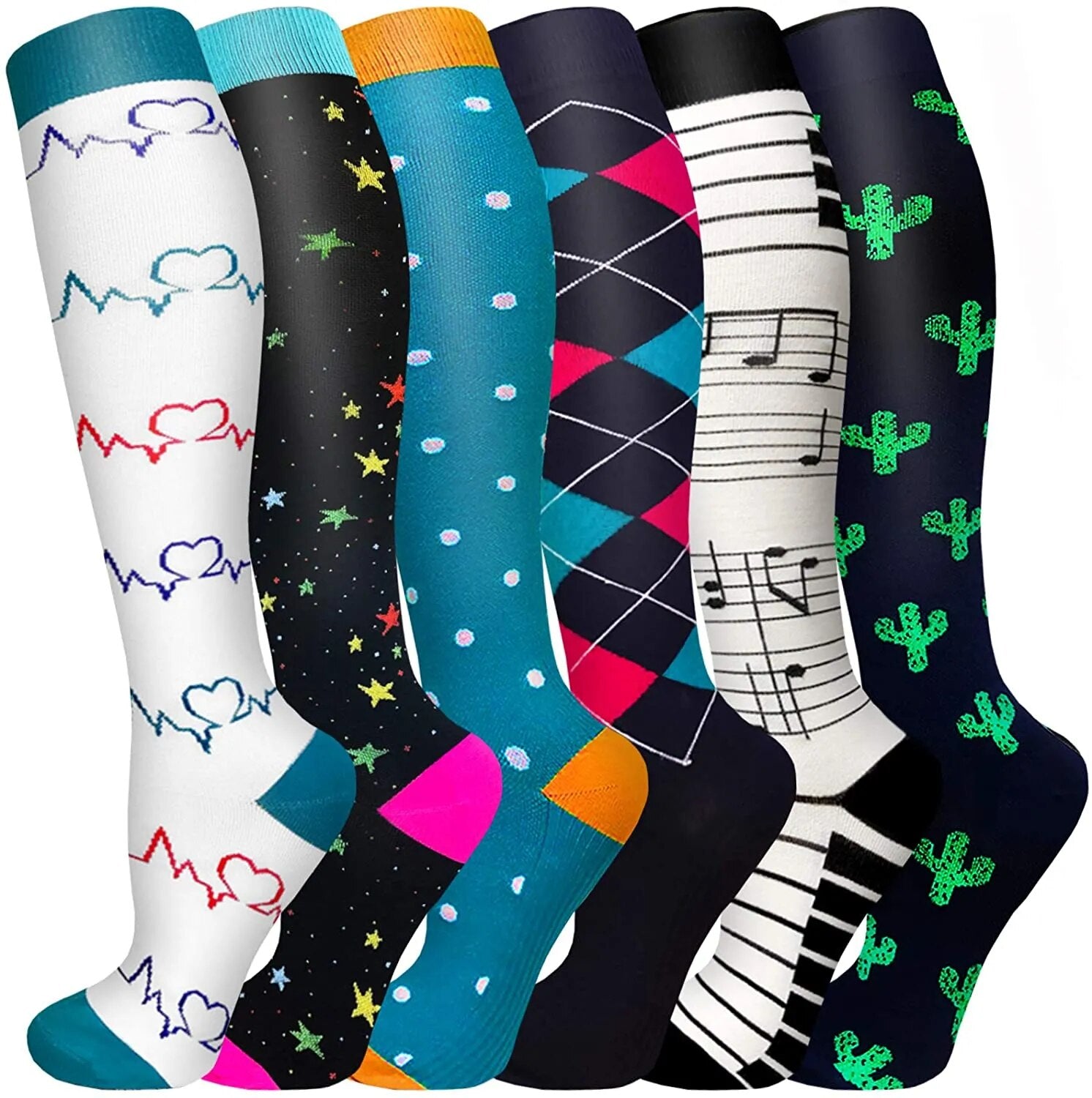 Happy Compression Socks Anti-Fatigue Relief for All