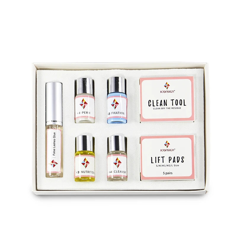Kit profesional para permanente de pestañas, 20 set/lote