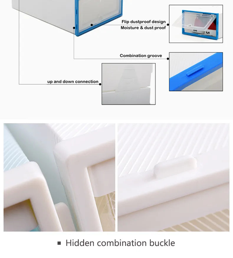 Transparent Shoe Box