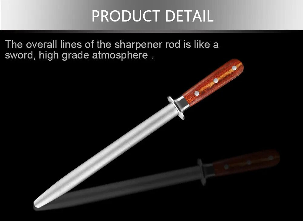 Alloy Steel Round Shank Kitchen Knife