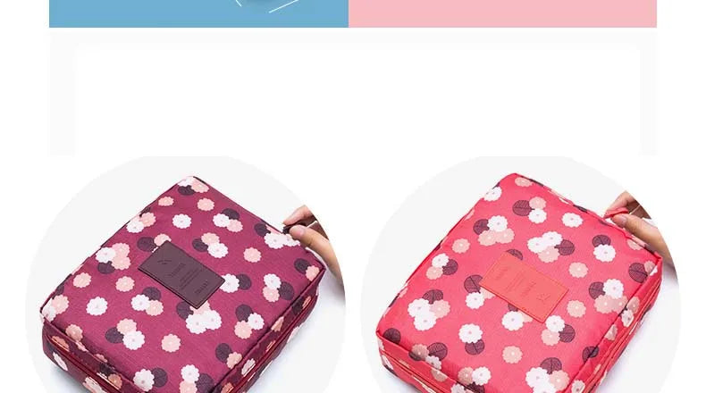 Bolsa de cosméticos de viaje multifunción al aire libre