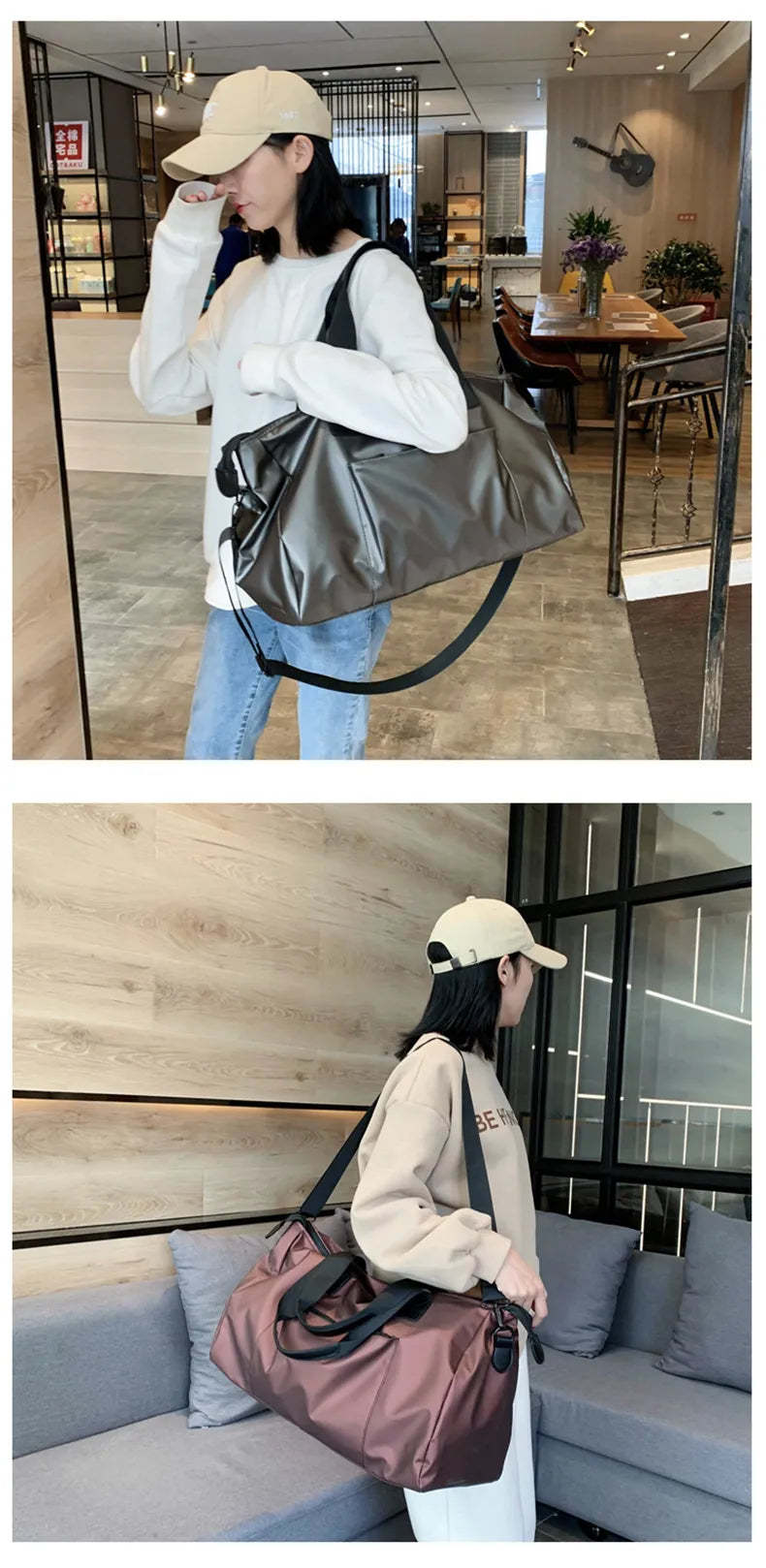 Nylon Waterproof Travel & Sports Bags  Handbags