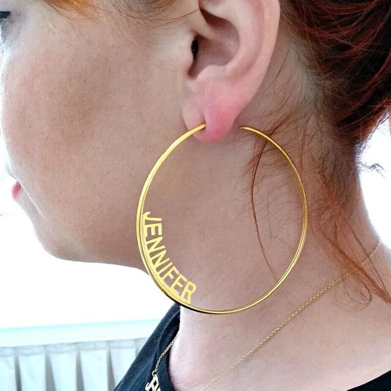 Stainless Steel Hoop Earring