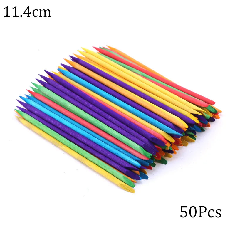 Wooden Cuticle Pusher Remover