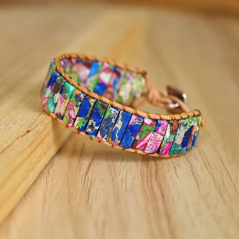 Natural Stone Handmade Chakra Bracelet