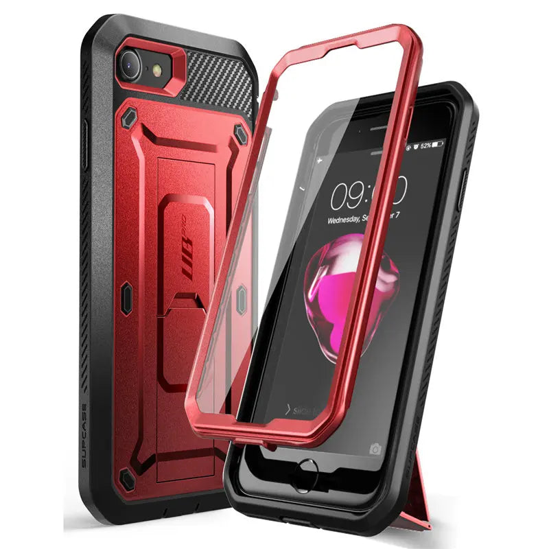 IPhone 7/8 Case Pro Rugged Holster Cover