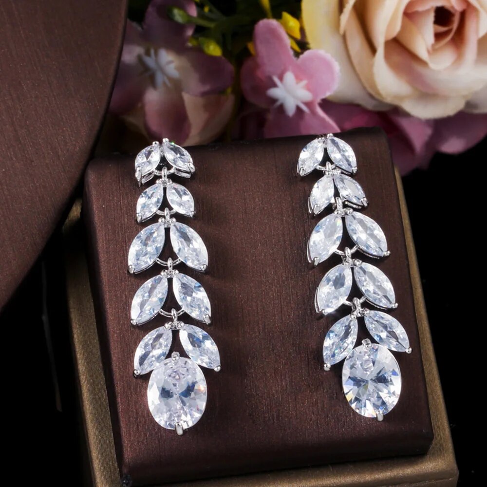 Cubic Zirconia Engagement Necklace