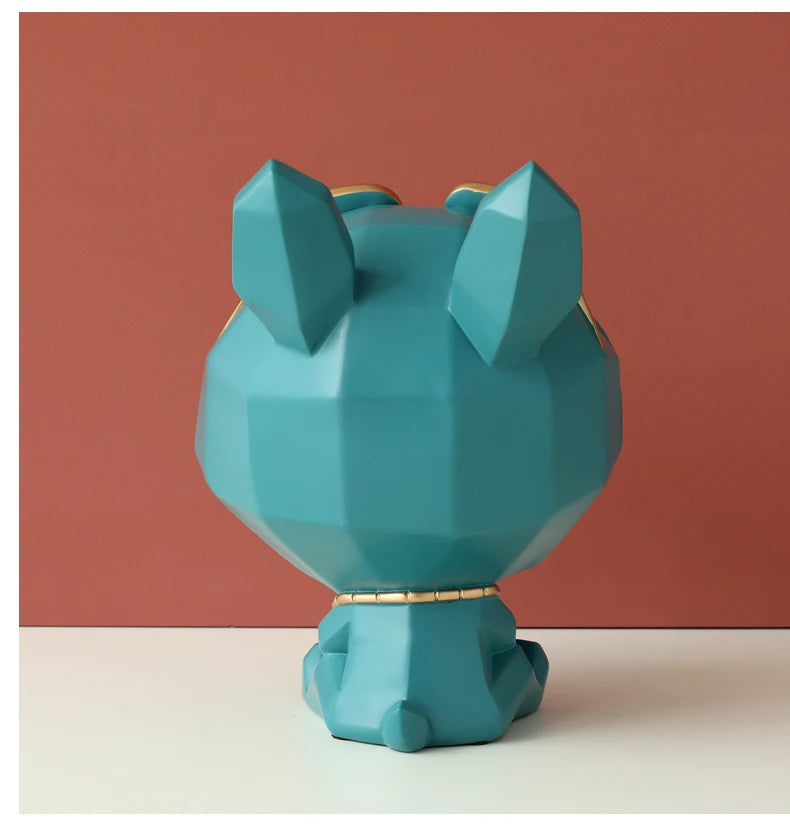 Cool Dog Figurine Big Mouth Storage Box
