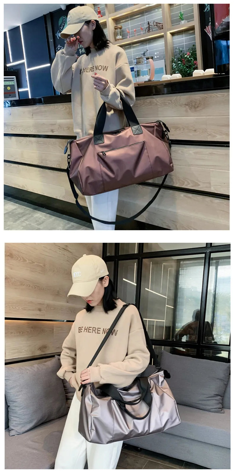 Nylon Waterproof Travel & Sports Bags  Handbags