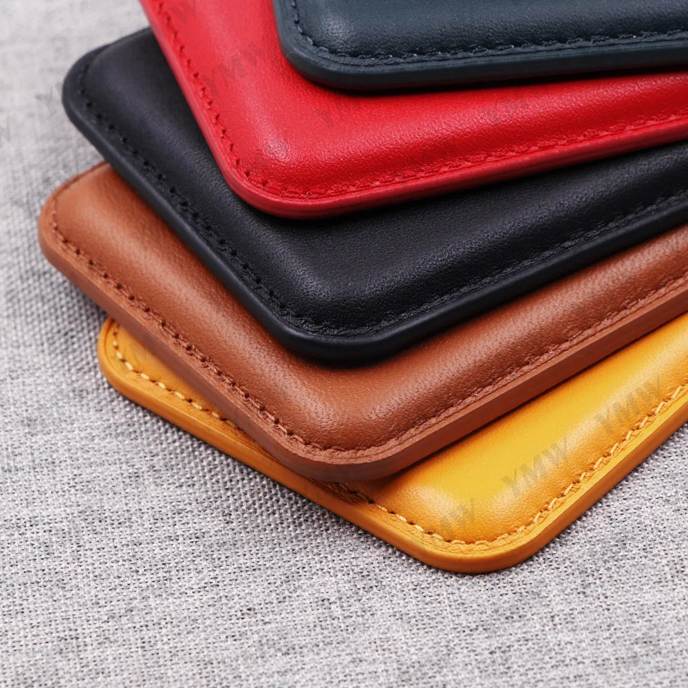 Leather Luxury Business Cow Magnet Phone Cases