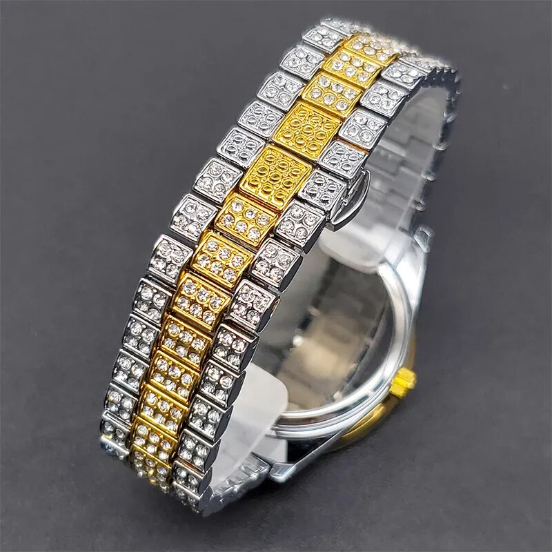 18k Gold Diamond Watch