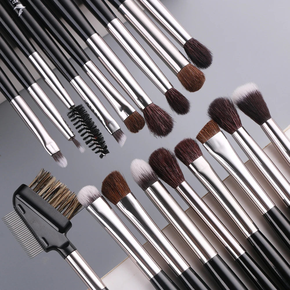 Augenbrauen verblendendes Eyeliner-Make-up-Pinsel-Set