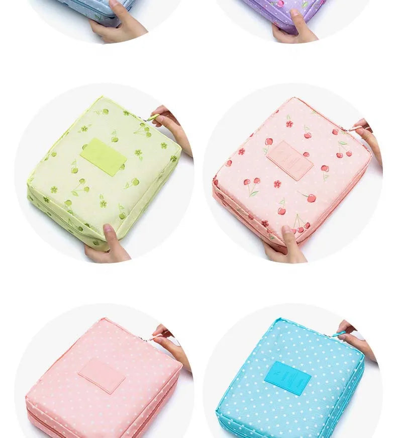 Bolsa de cosméticos de viaje multifunción al aire libre