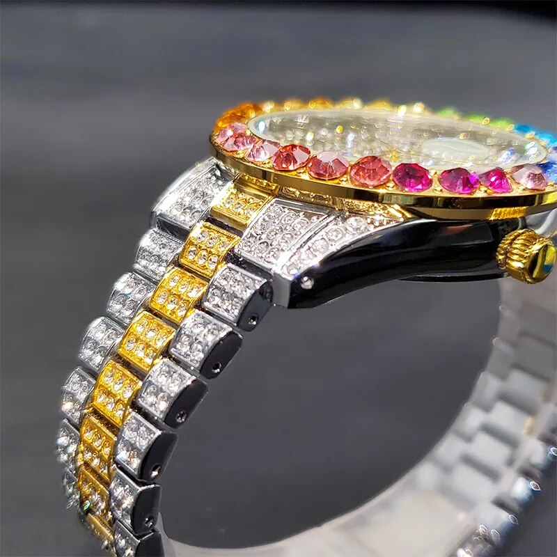 18k Gold Diamond Watch