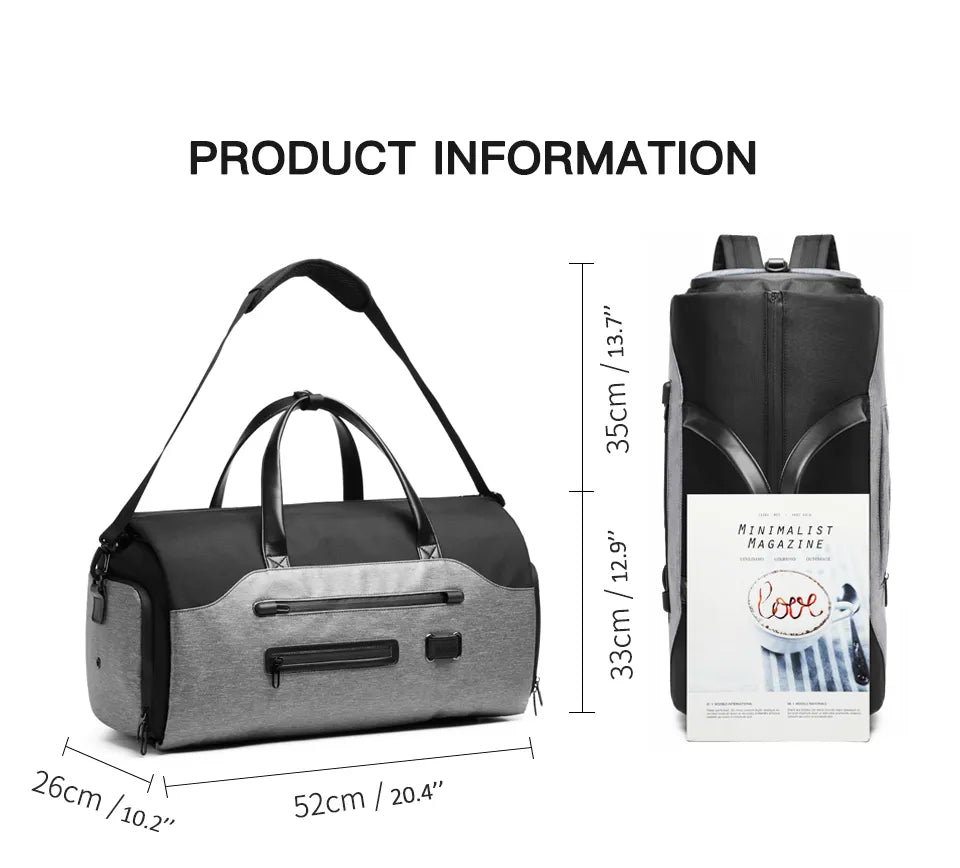 Multifunction  Suit Storage Travel Bag