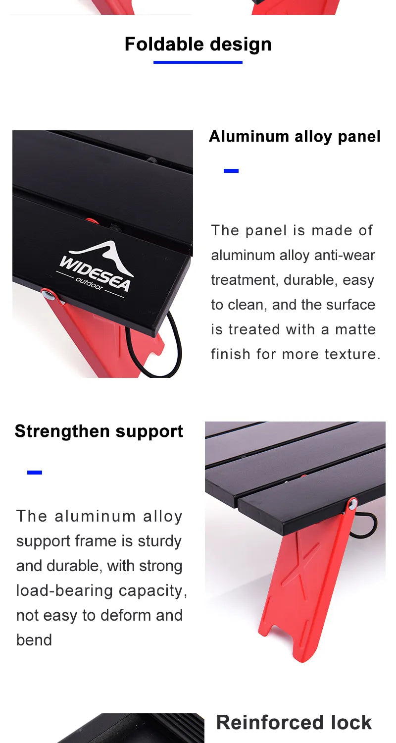 Widesea Mini Foldable Table Ultra-Light Outdoor Companion