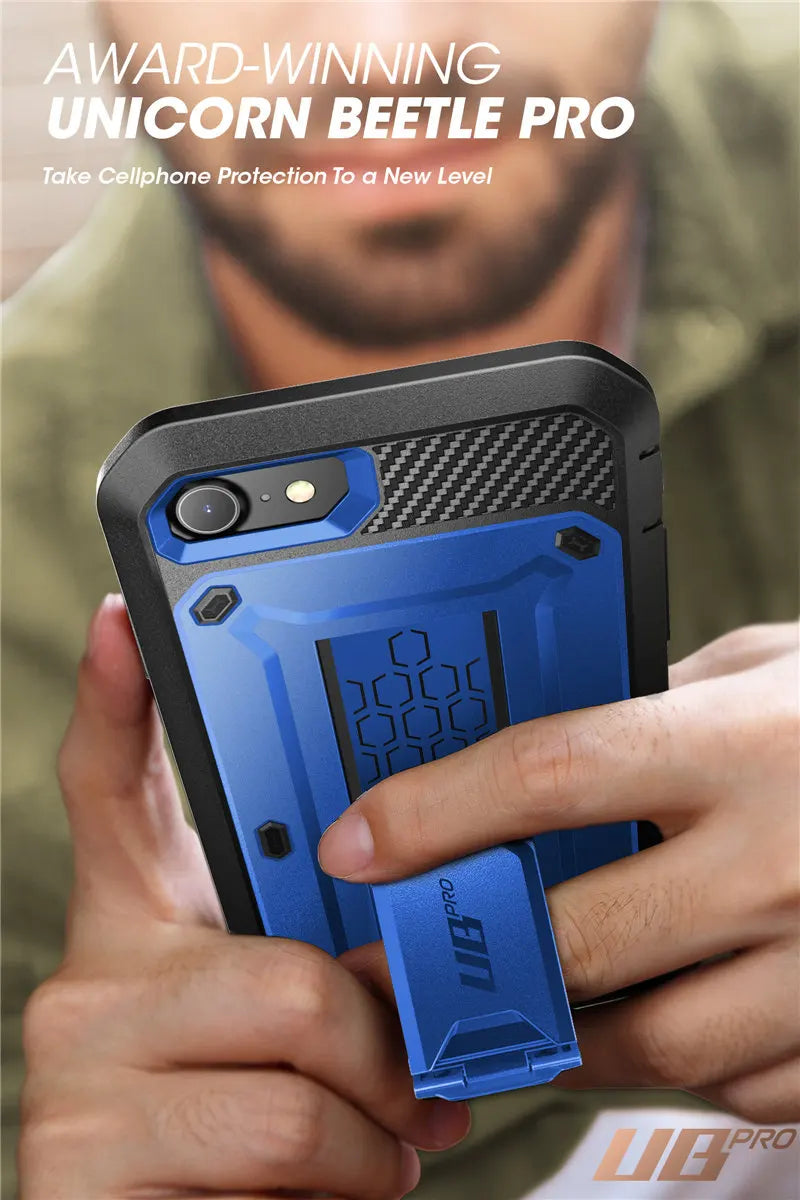 IPhone 7/8 Case Pro Rugged Holster Cover