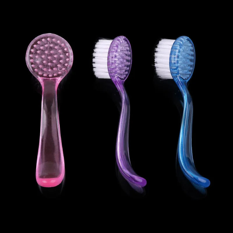 Herramientas de cepillo de limpieza de uñas de plástico de 3/5 piezas