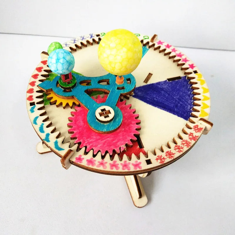 Sun Earth Moon Planet Experiment Educational Toy