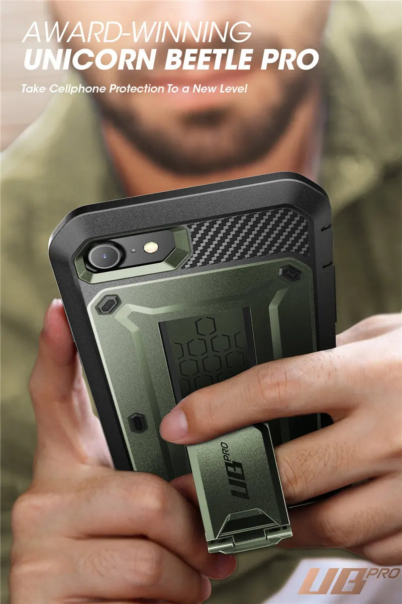 IPhone 7/8 Case Pro Rugged Holster Cover