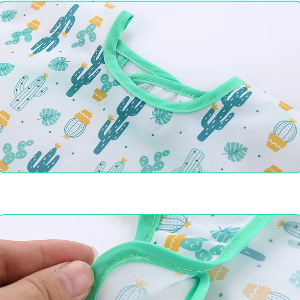 Waterproof Long Sleeve Baby Bibs
