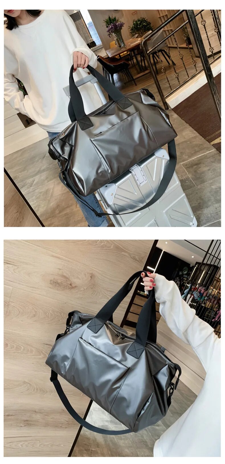 Nylon Waterproof Travel & Sports Bags  Handbags