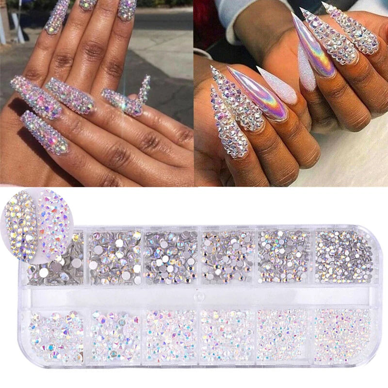Crystal Rhinestone Diamond Nail Art