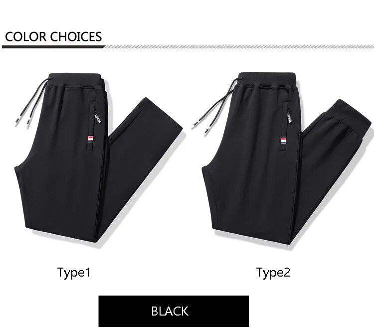 Elastic Waist Casual Cotton Track Sweatpants